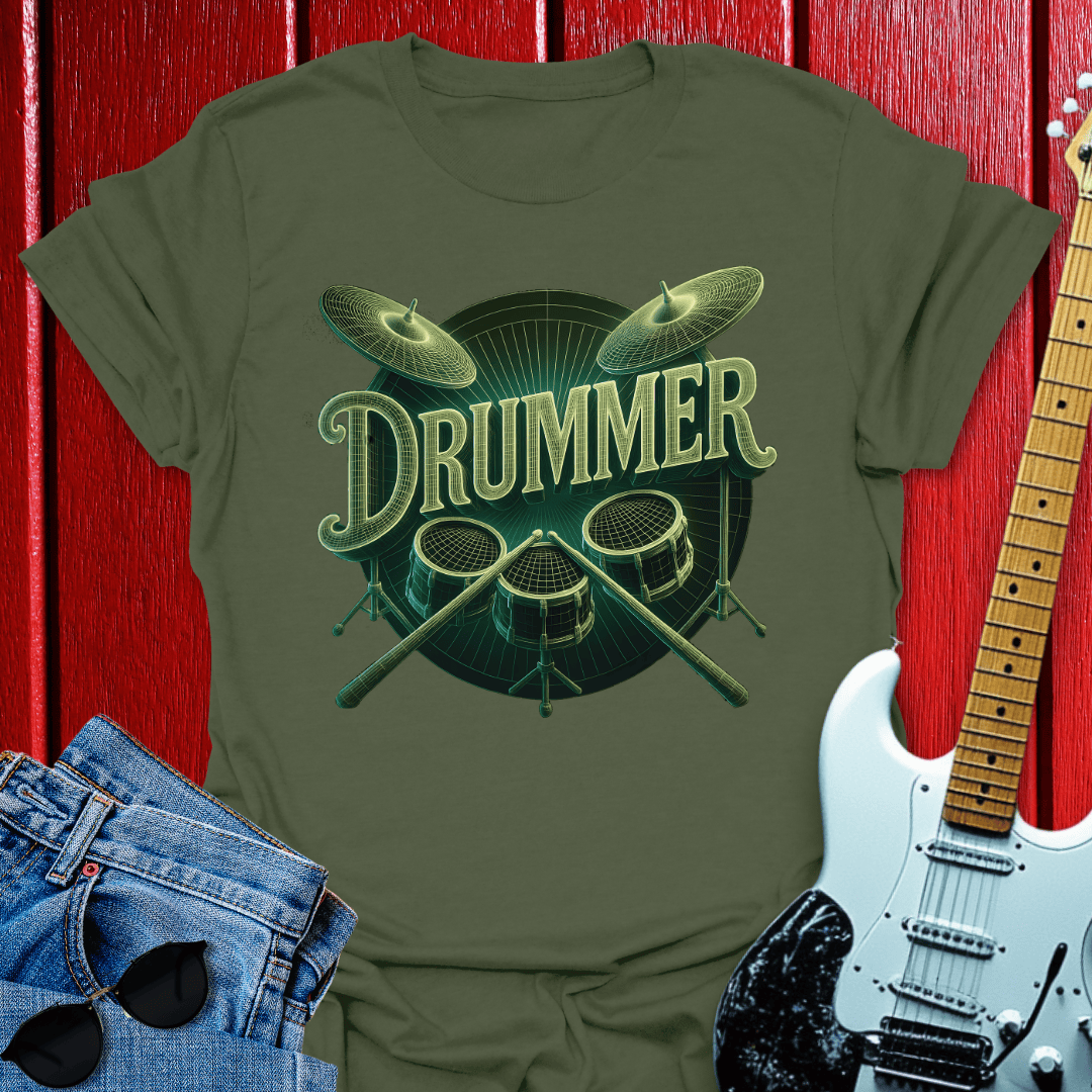 Framed Drummer T-shirt