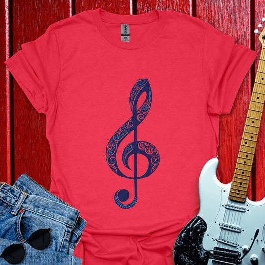 Blue Clef T-shirt