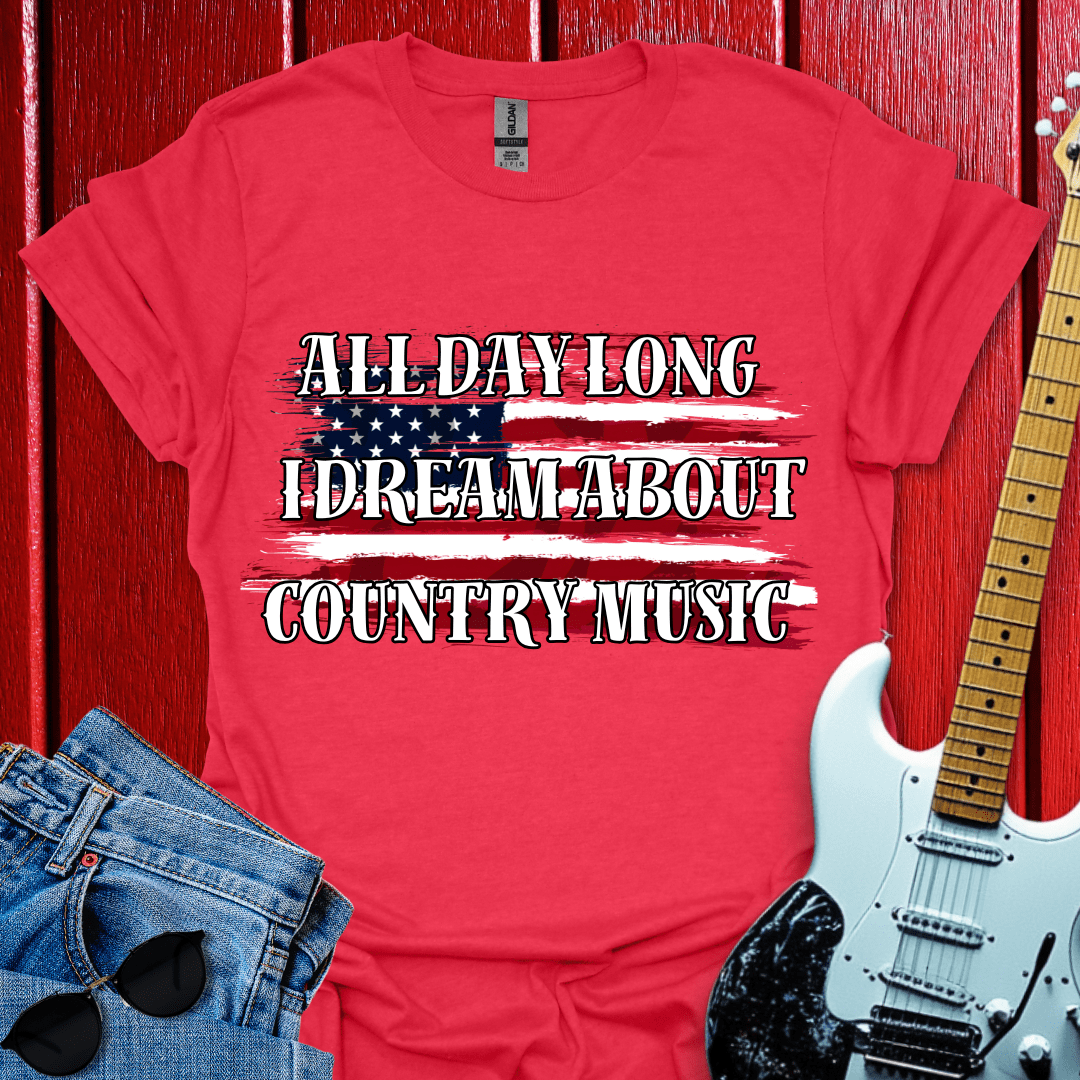 Country Music All Day T-shirt