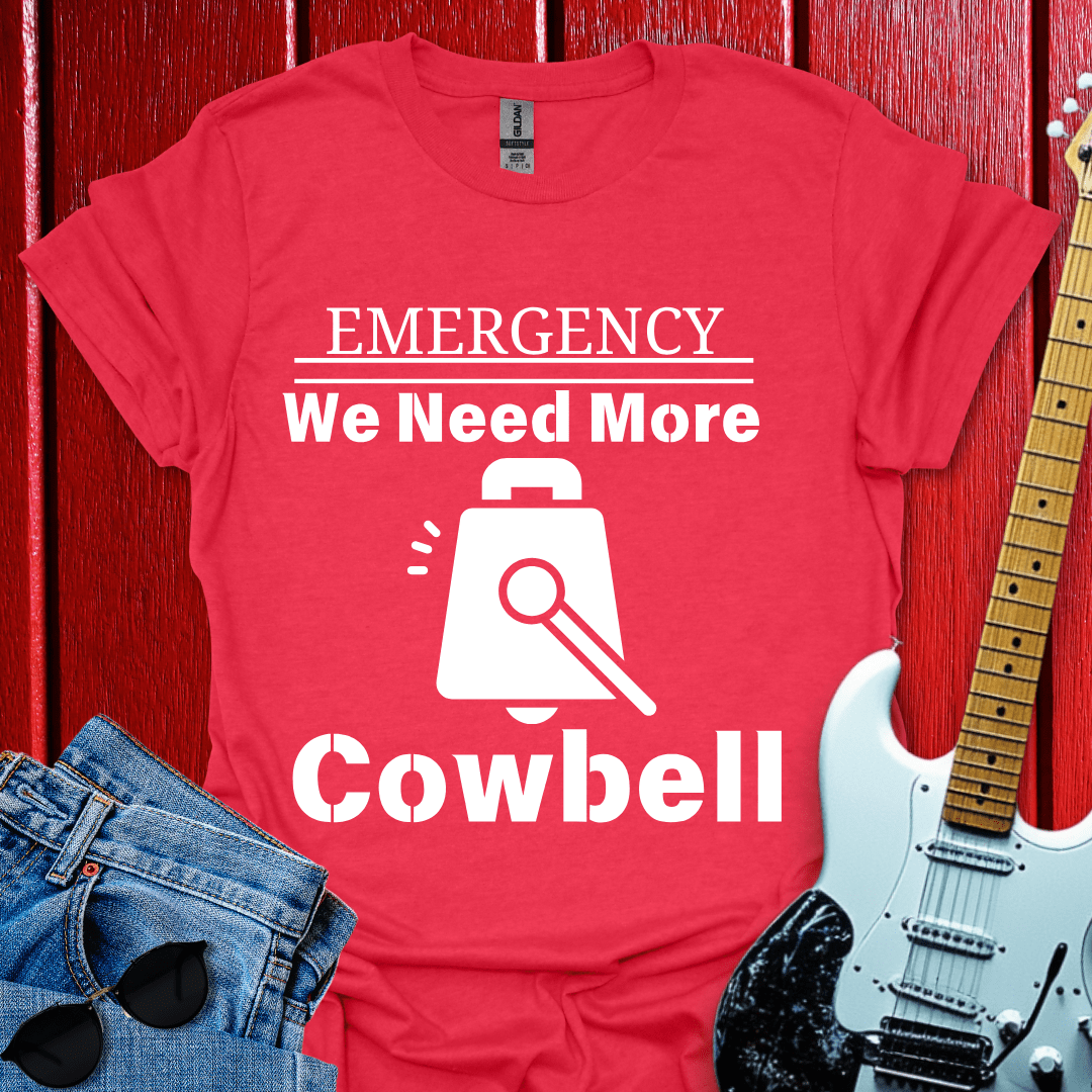 Emergency Cowbell T-shirt