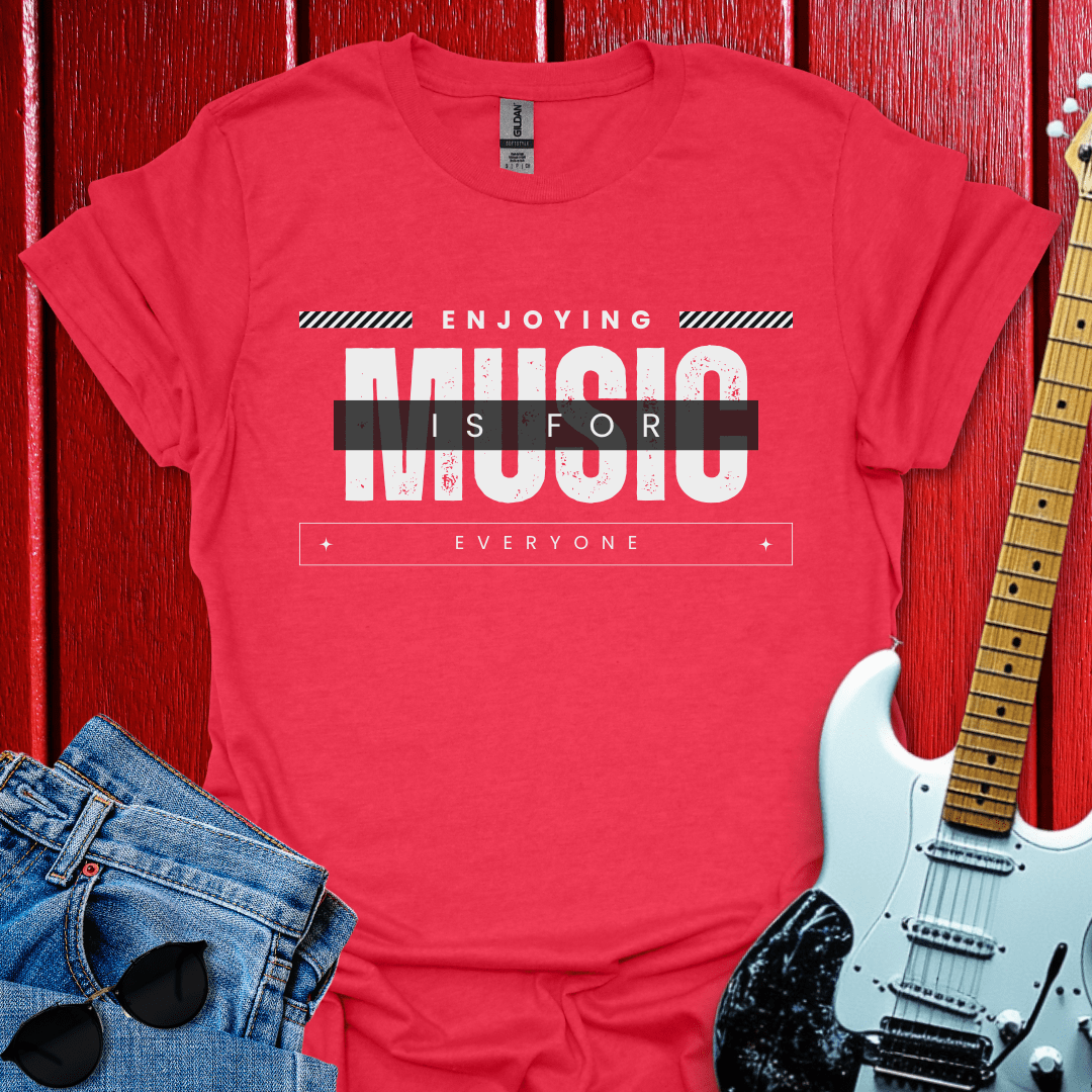 Enjoying Music T-shirt