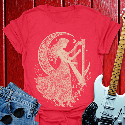 Moonlit Harp T-shirt
