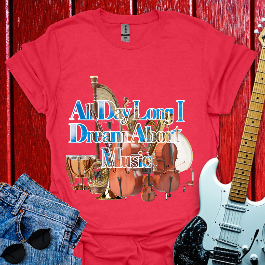 Music All Day T-shirt