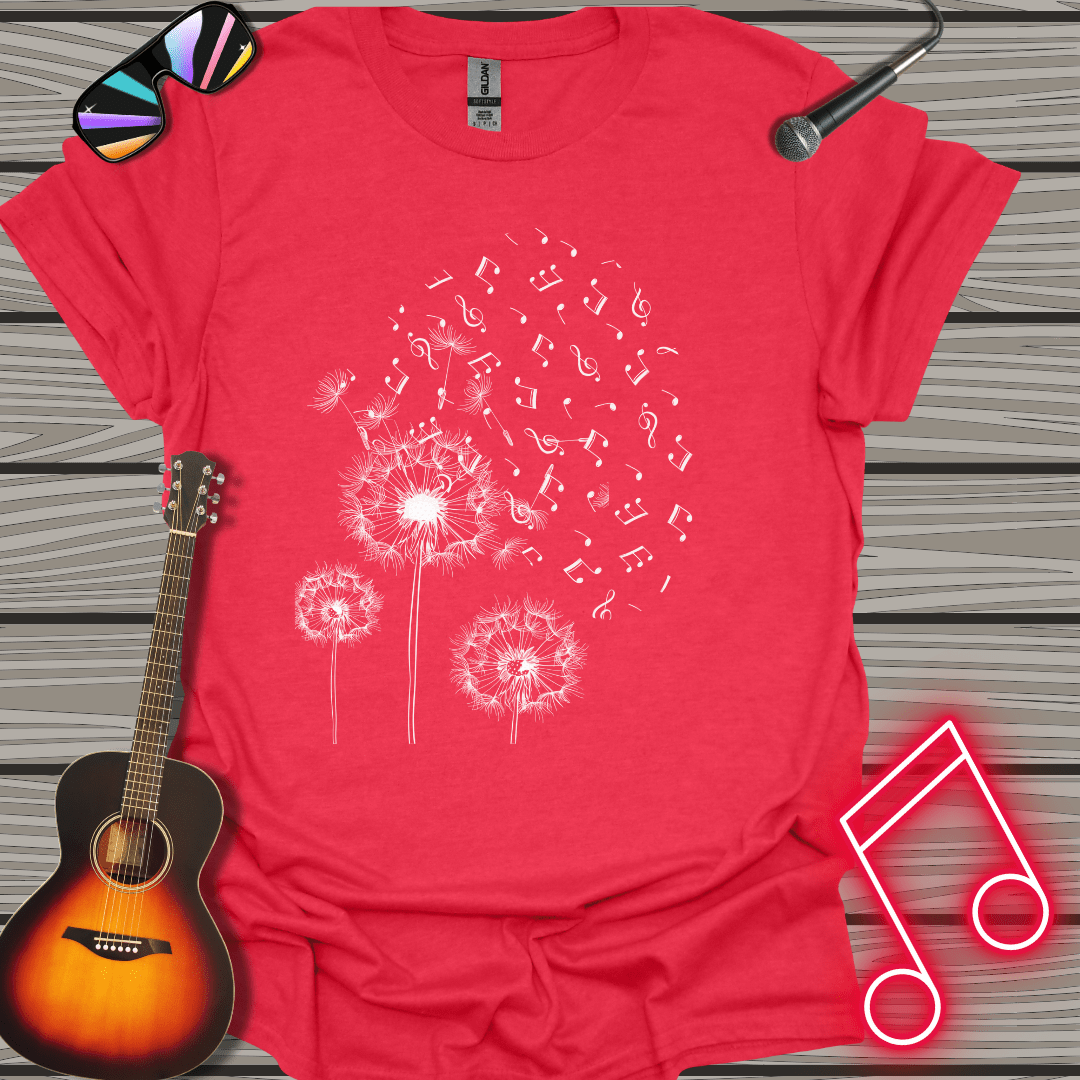 Musical Dandelions T-shirt