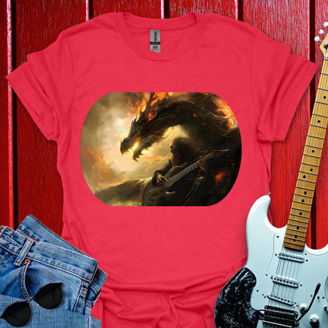 Musical Sage With Dragon T-shirt