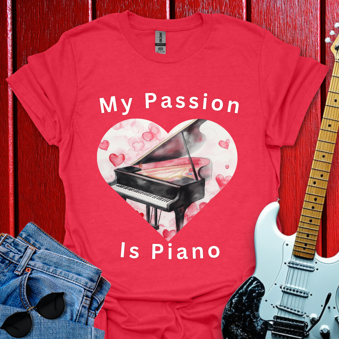 Passion Piano T-shirt