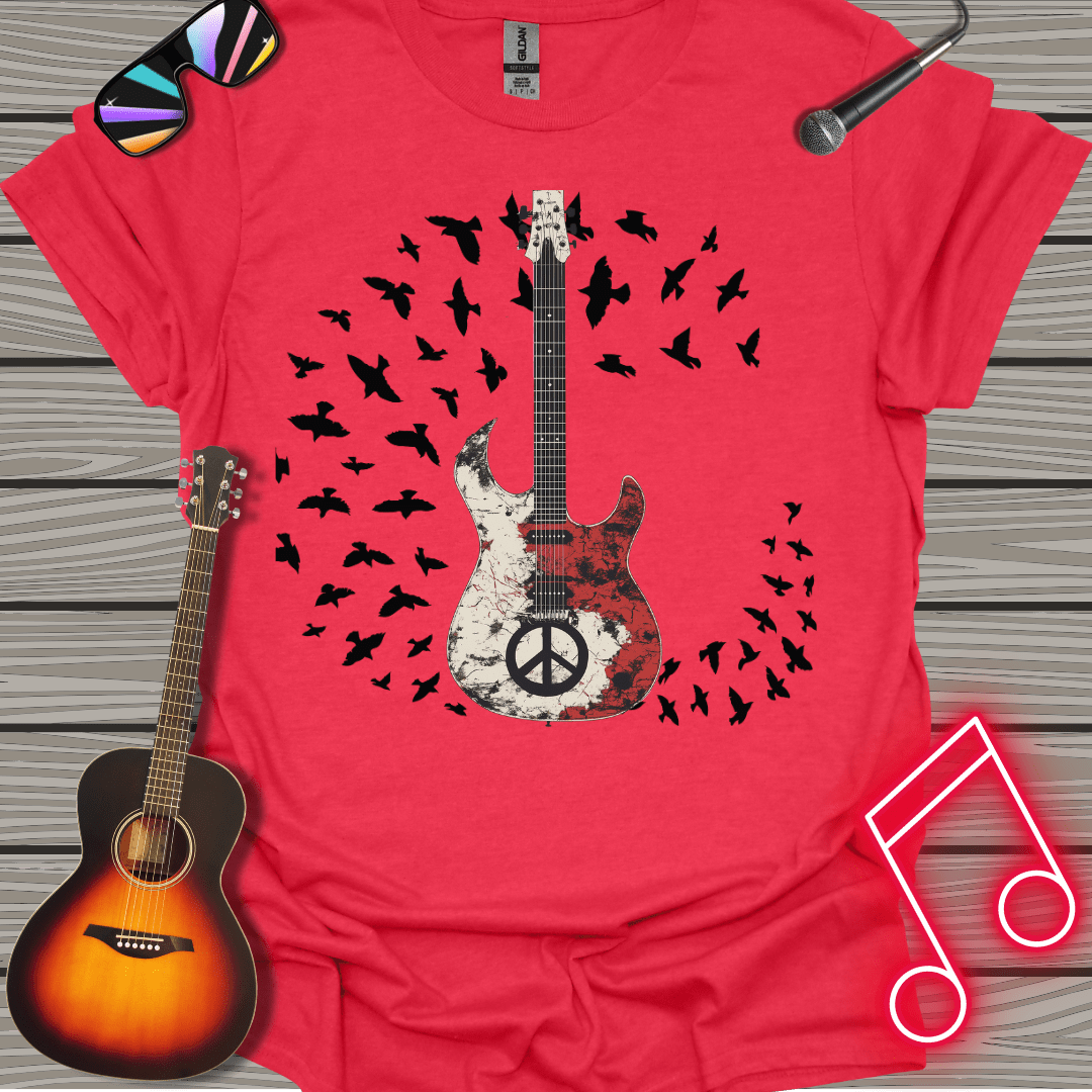 Peace Guitar T-shirt