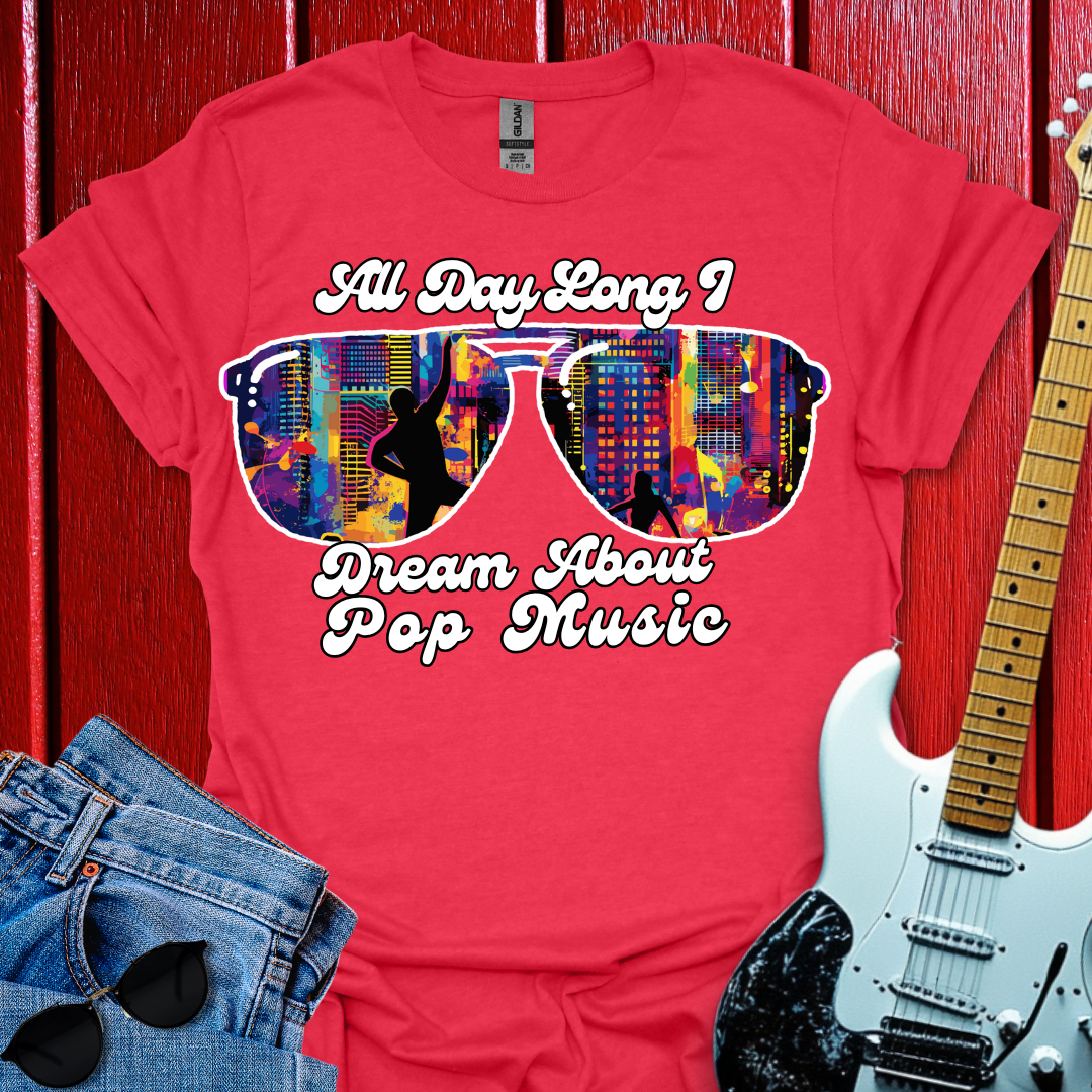 Pop Music All Day T-shirt