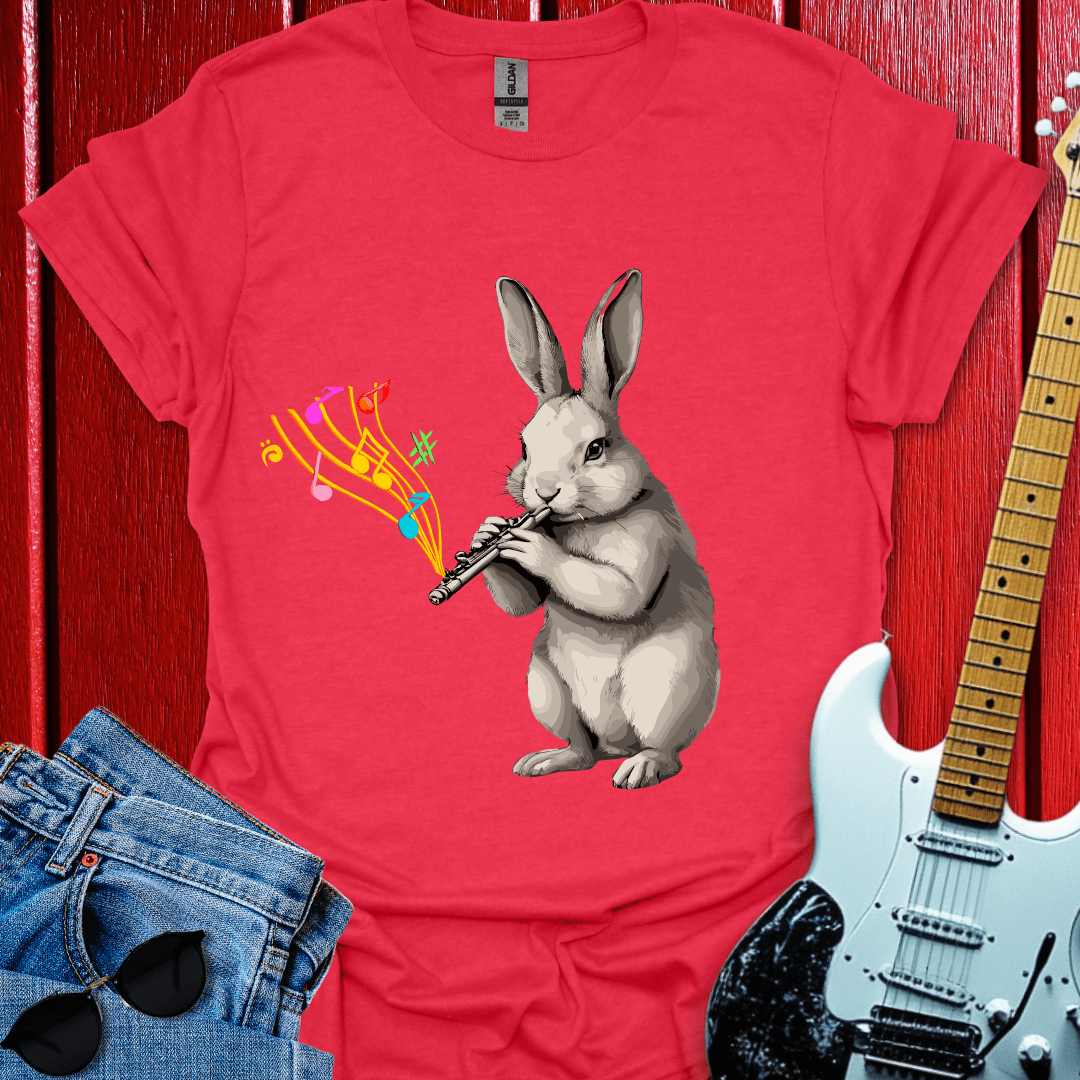 Rabbit Flutist T-shirt