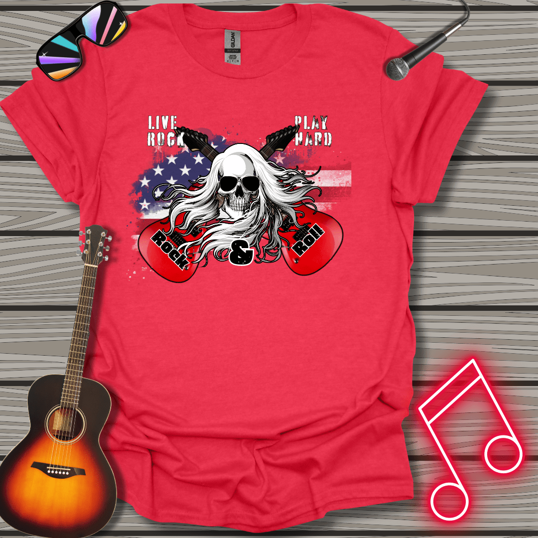 Rock & Roll Skull T-shirt