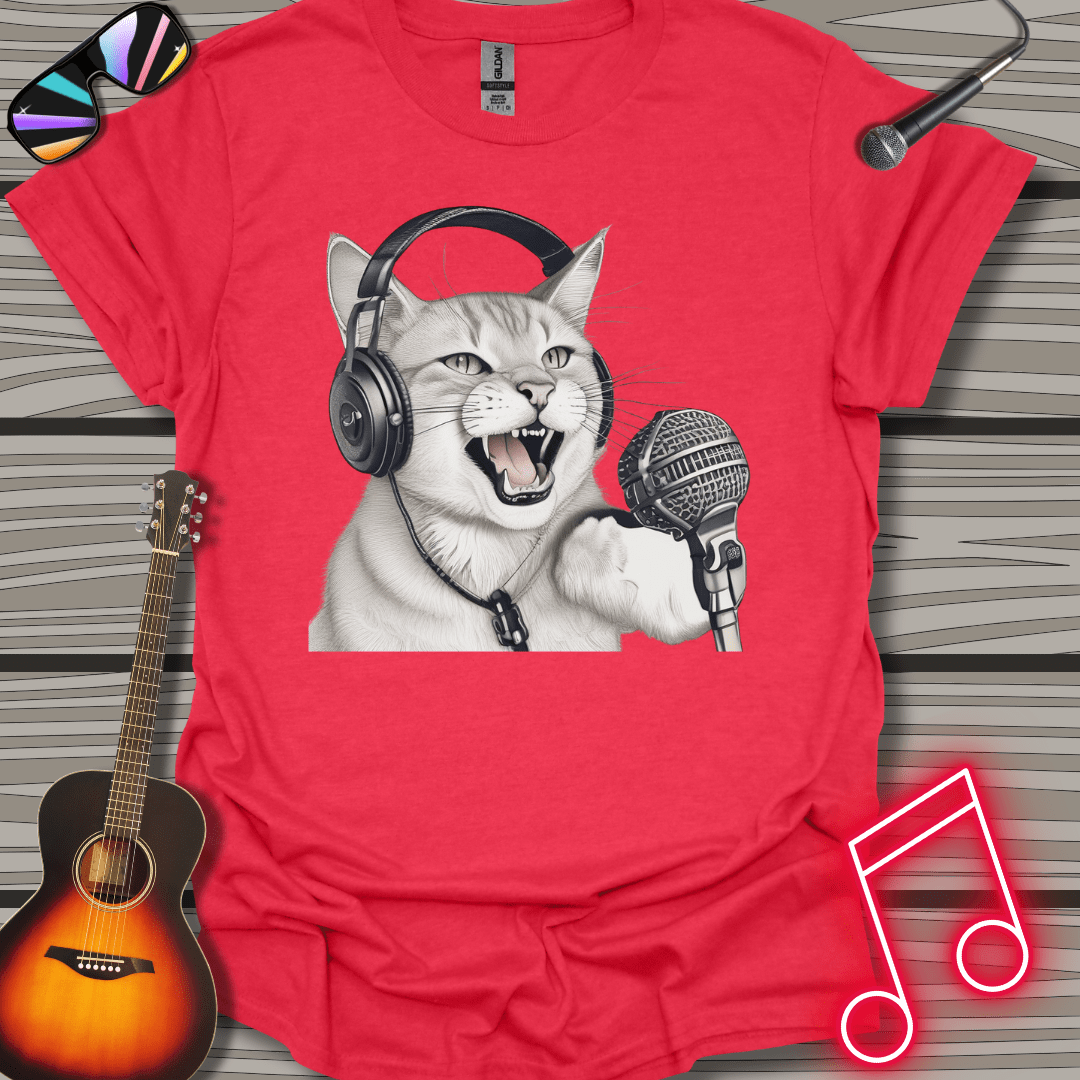 Singing Cat T-shirt