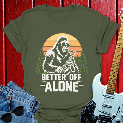 Bigfoot Alone T-shirt