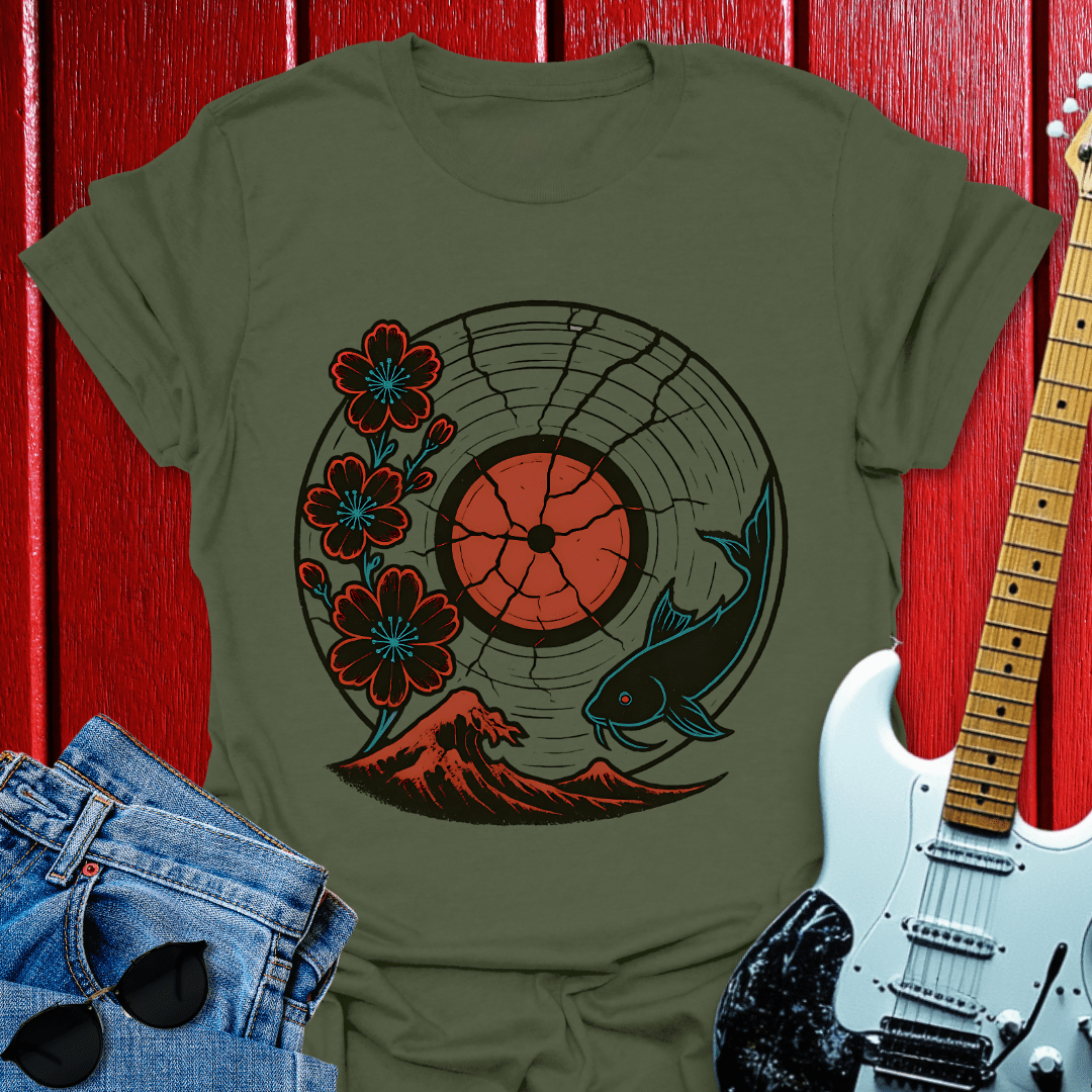 Distressed Koi T-shirt