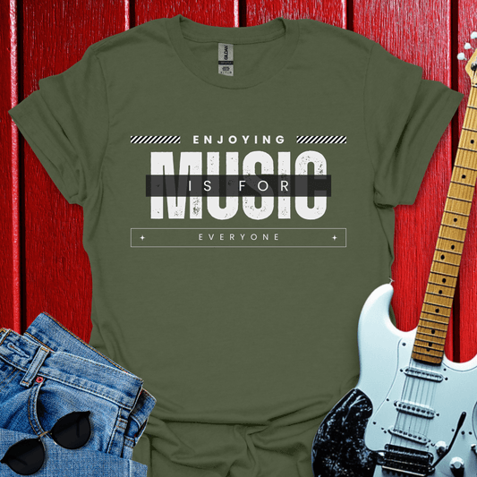 Enjoying Music T-shirt