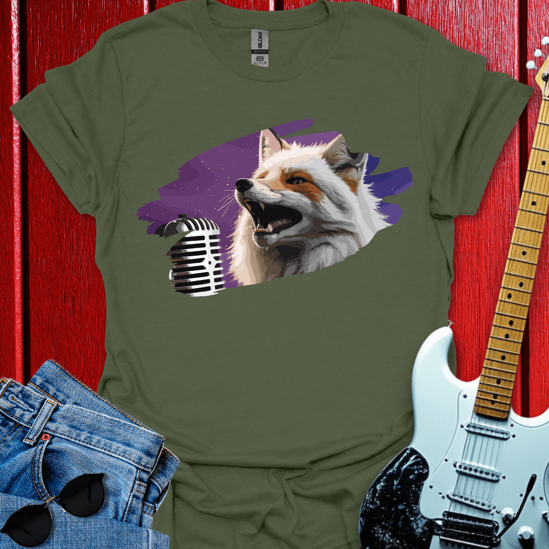 Fox Sings T-shirt