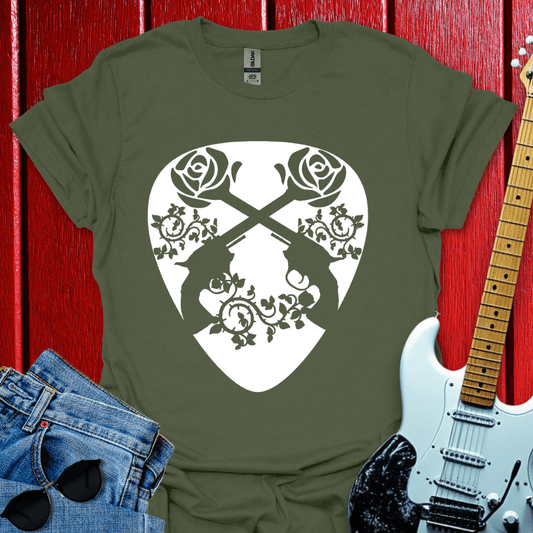Guns and Roses Pick T-shirt