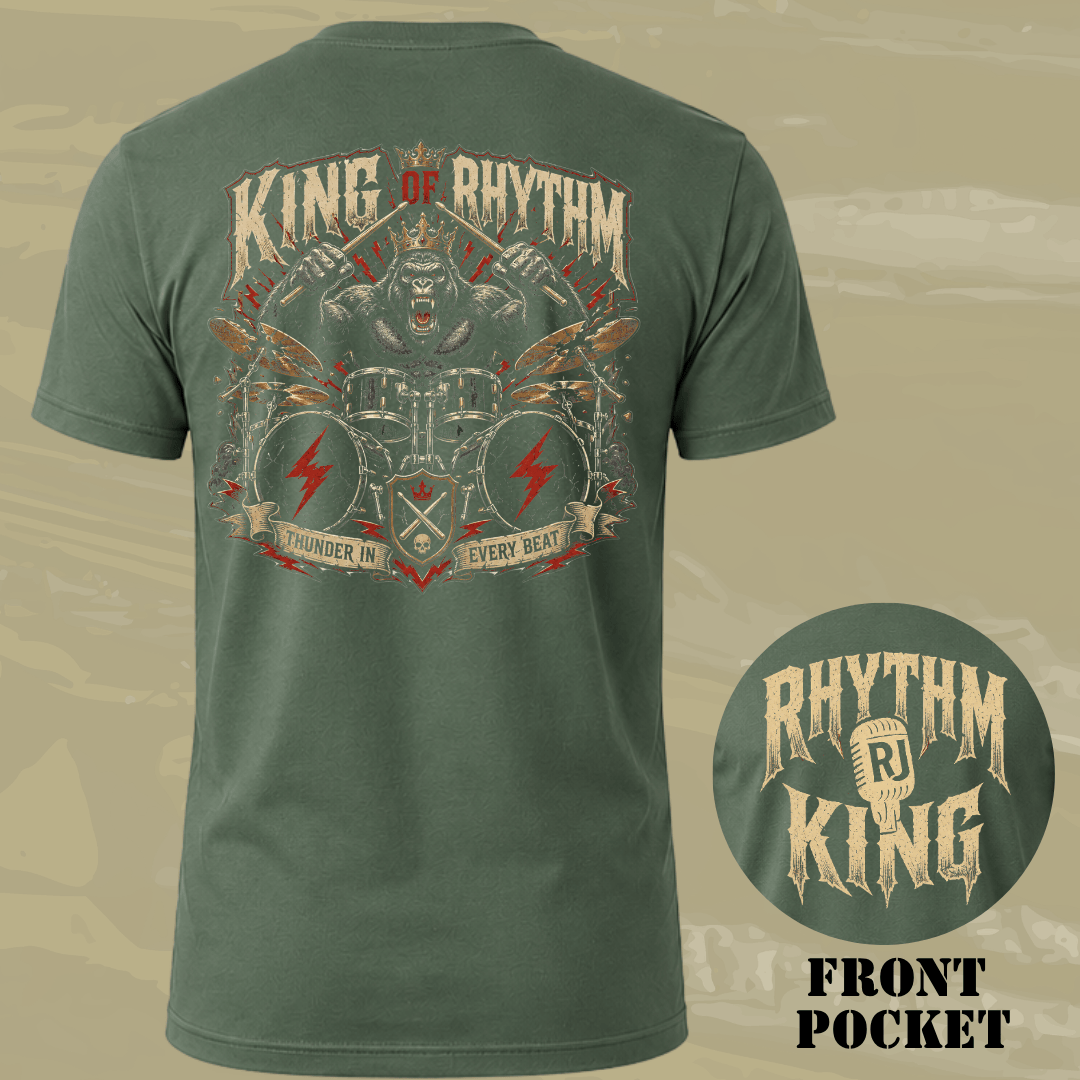 King Rhythm Back T-shirt