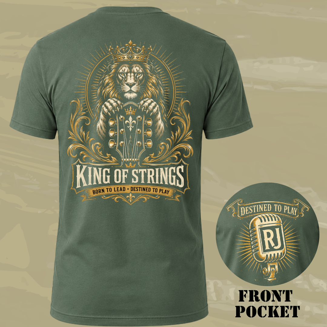 King Strings Back T-shirt