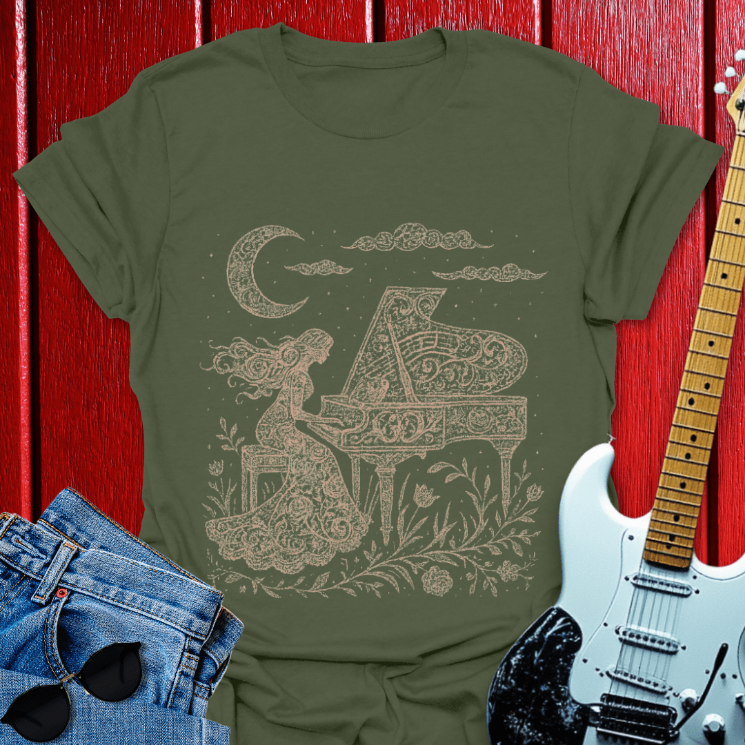 Moonlight Piano T-shirt