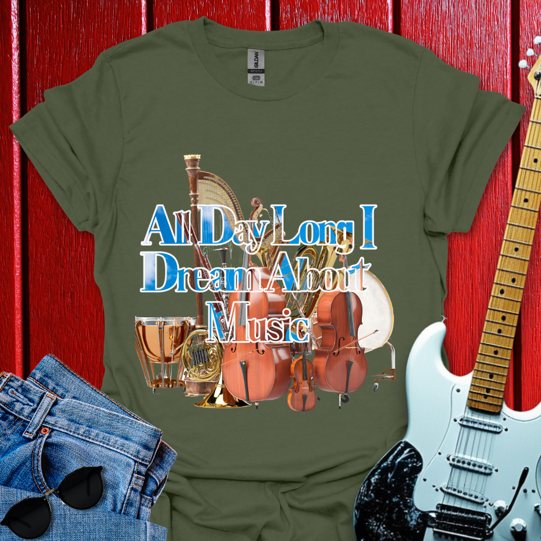 Music All Day T-shirt