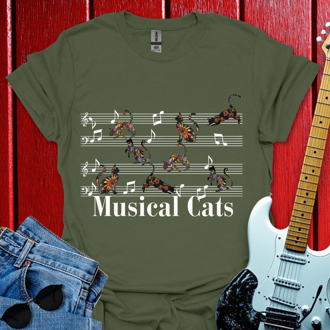 Musical Cats T-shirt