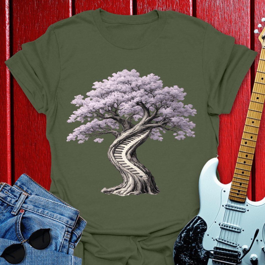Piano Tree T-shirt