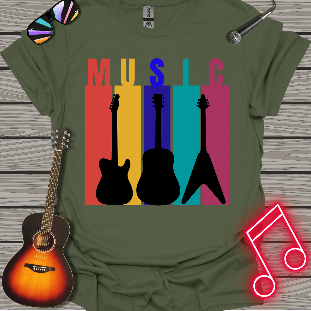 Rainbow Guitars T-shirt