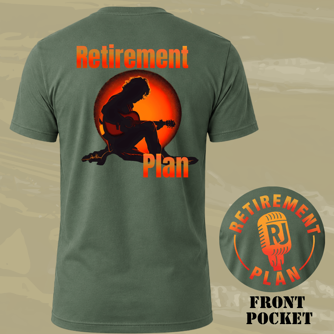 Retirement Back T-shirt