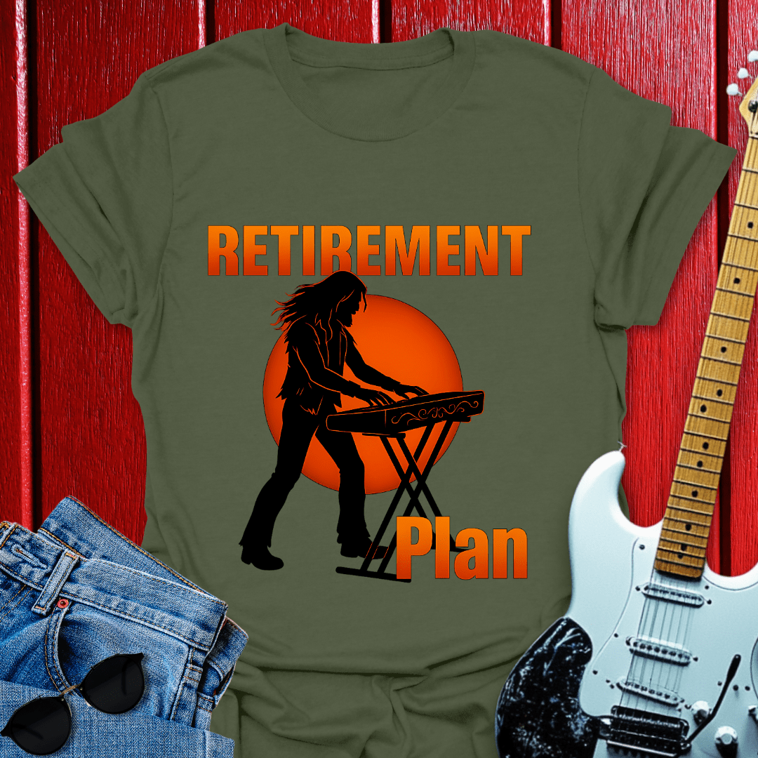Retirement Keyboard T-shirt