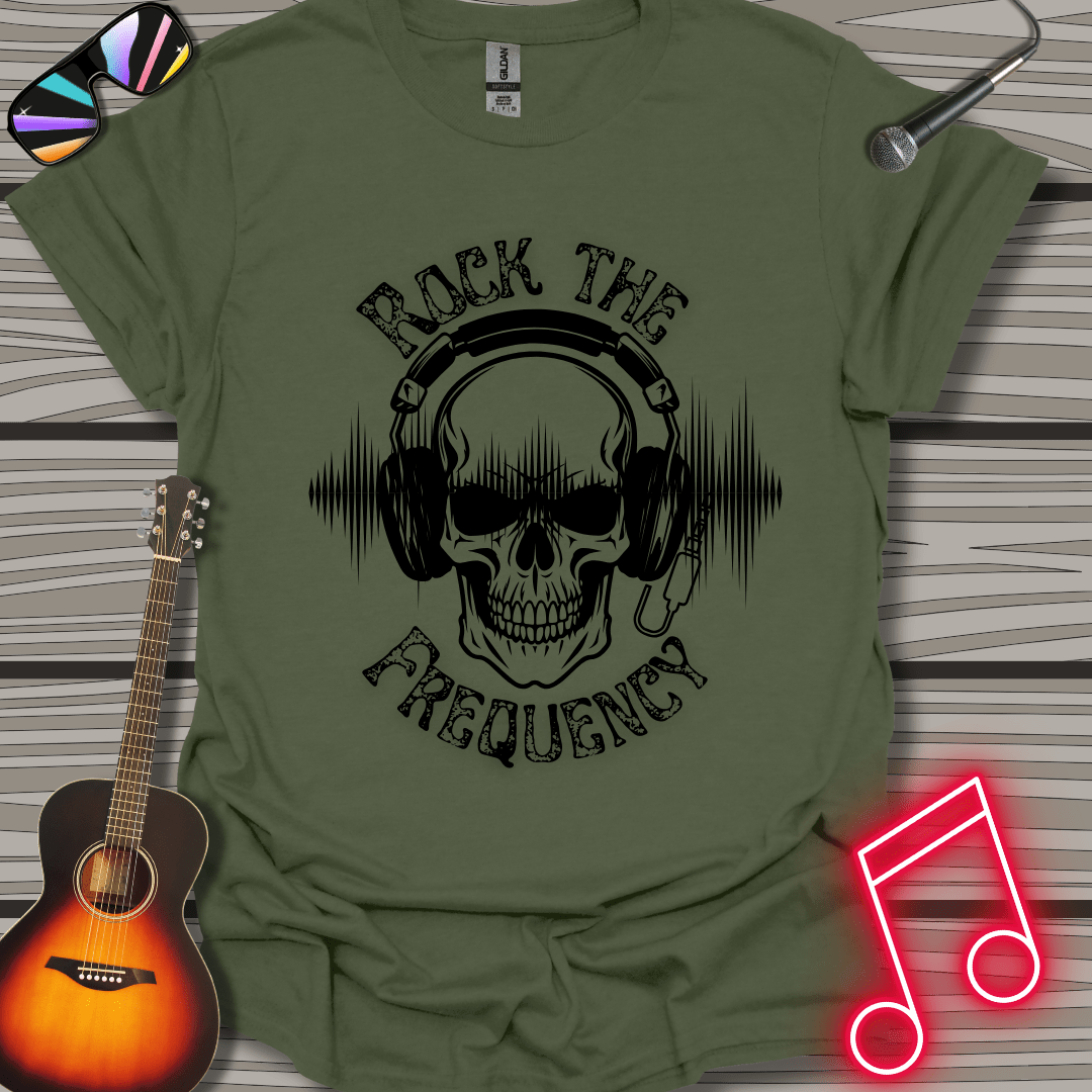 Rock The Frequency (Black) T-shirt