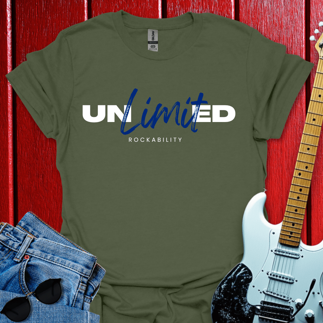Rockability Blue T-shirt