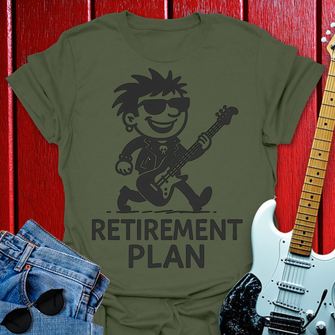 Rocker Retirement T-shirt