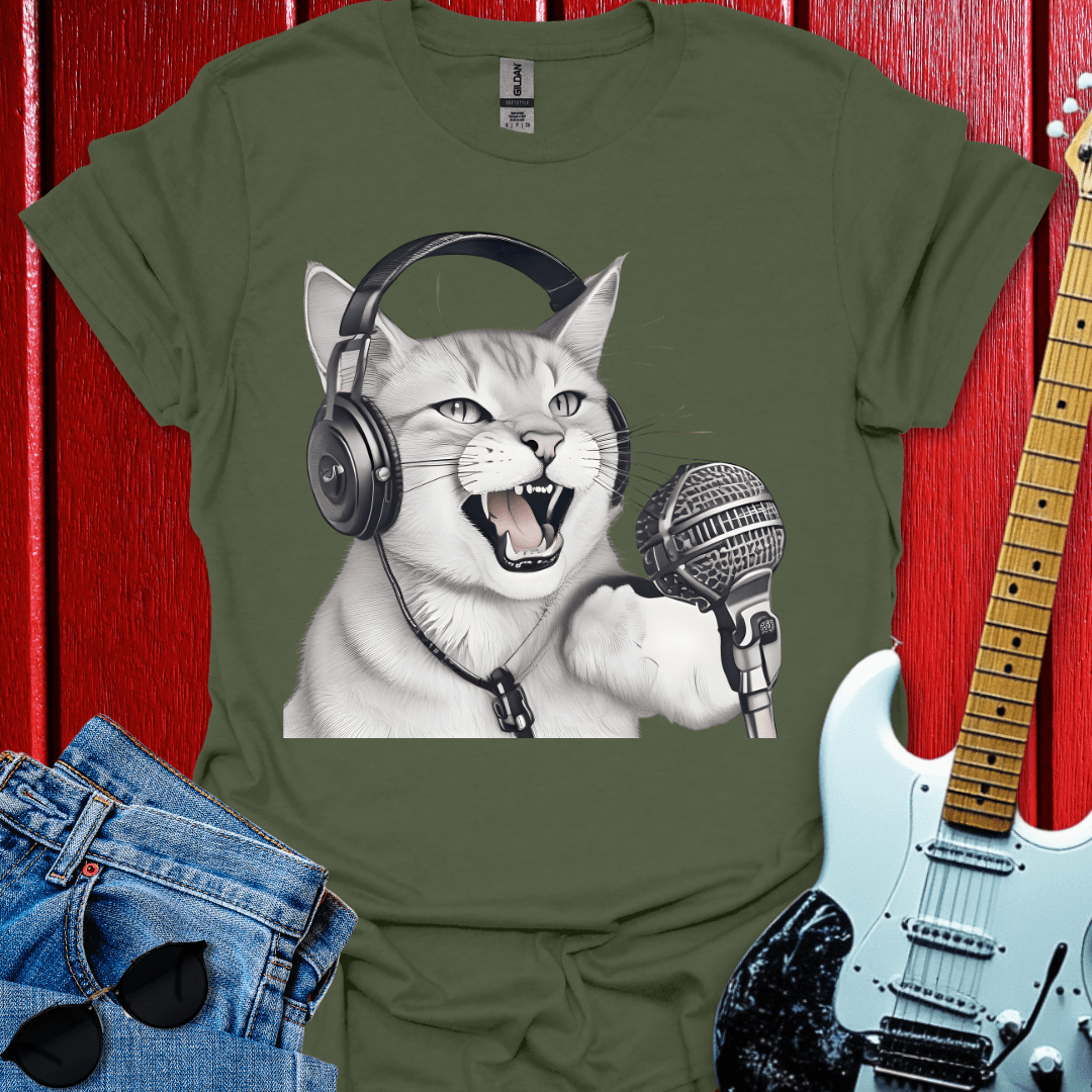 Singing Cat T-shirt