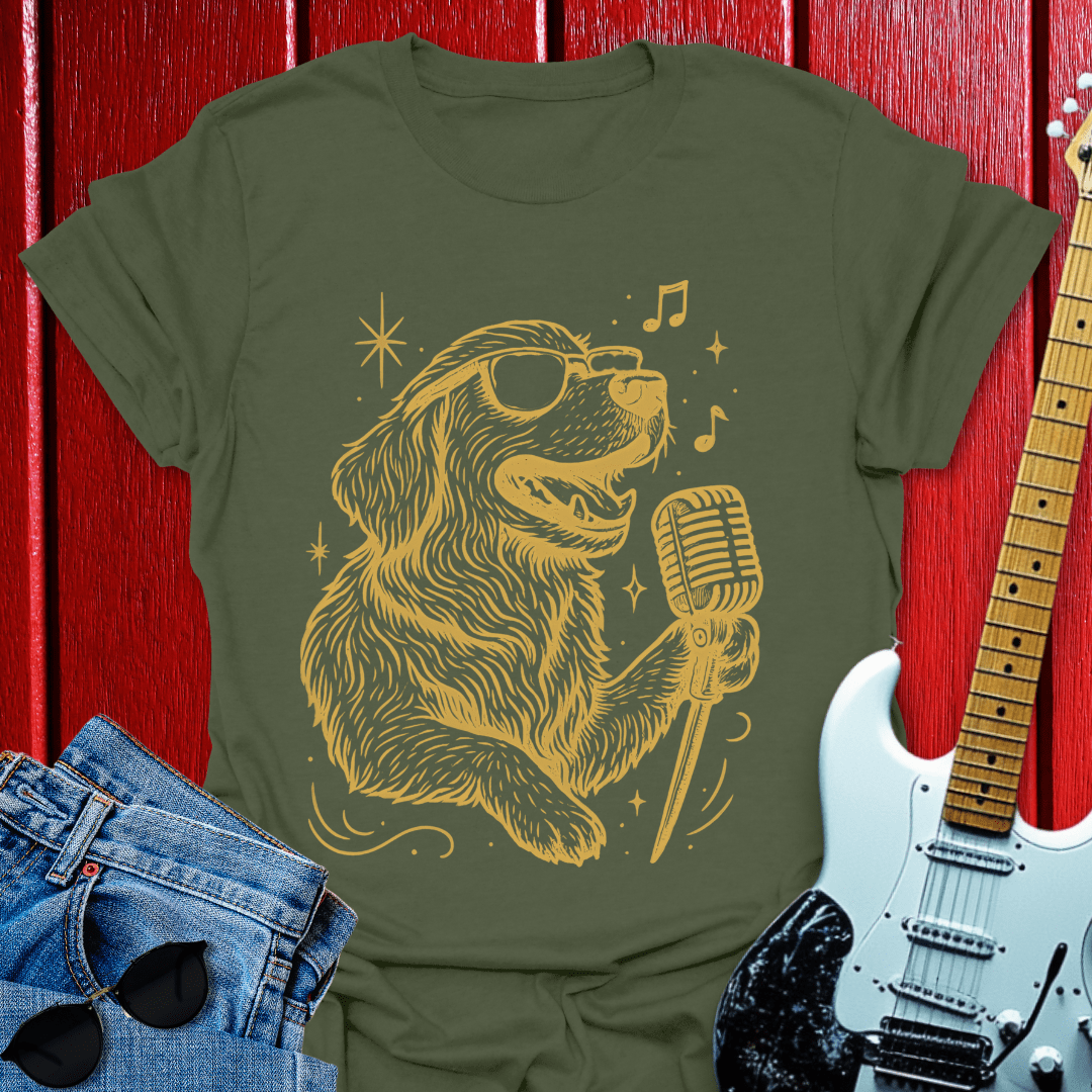 Singing Golden T-shirt