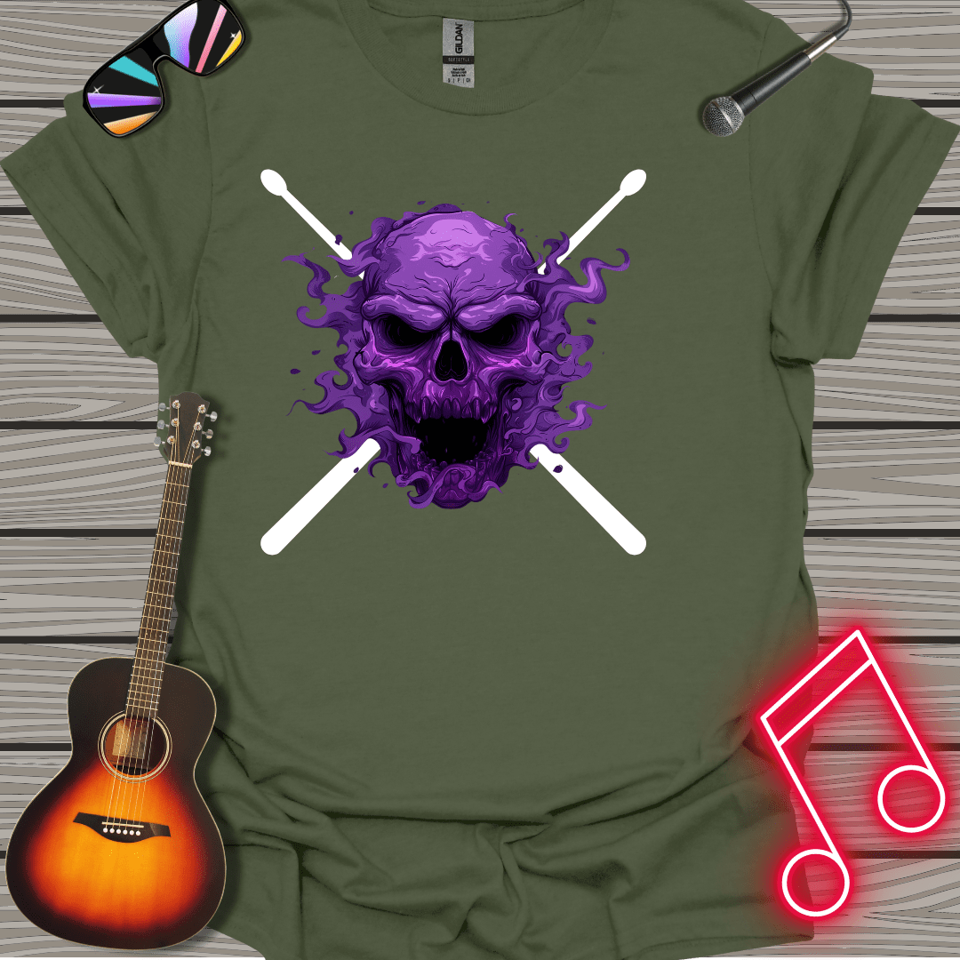 Skull Drummer T-shirt