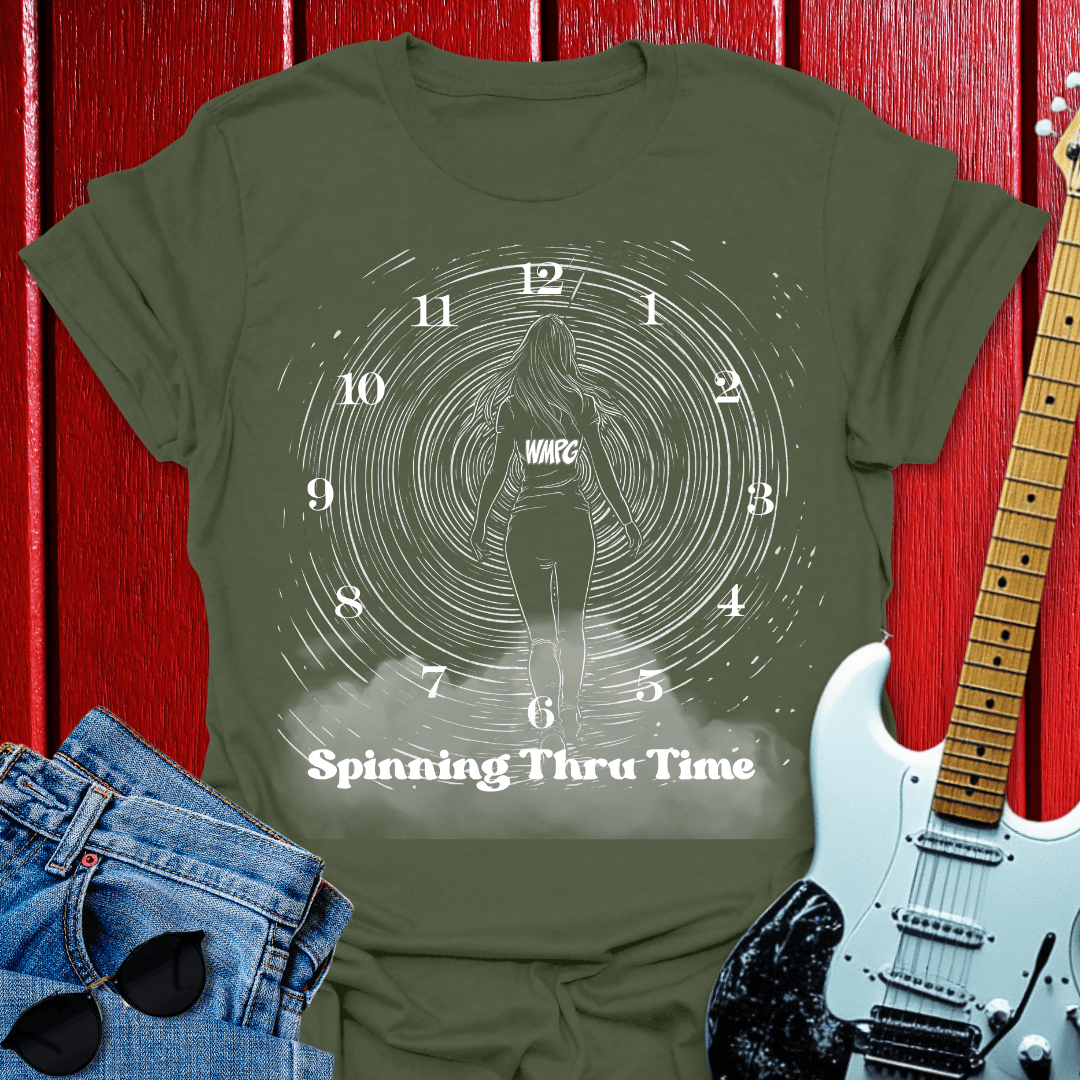 Spinning Thru Time T-shirt