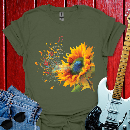 Sunflowers' Music T-shirt