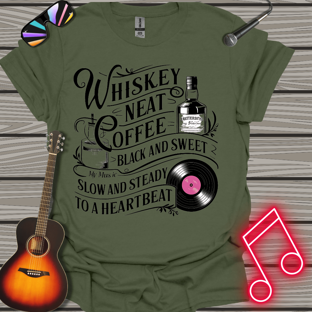 Whiskey And Coffee T-shirt