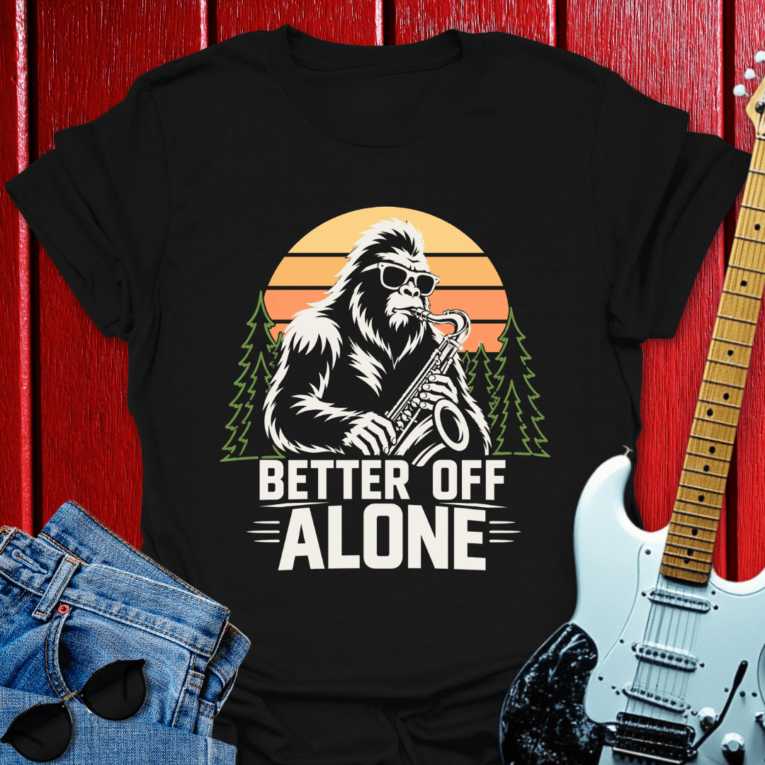 Bigfoot Alone T-shirt
