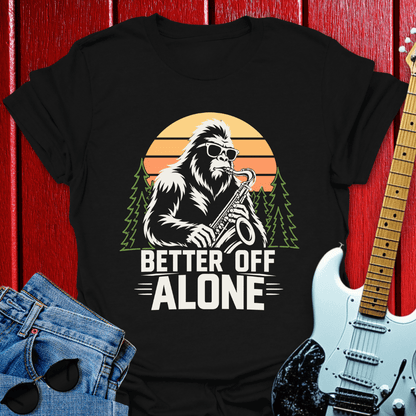 Bigfoot Alone T-shirt