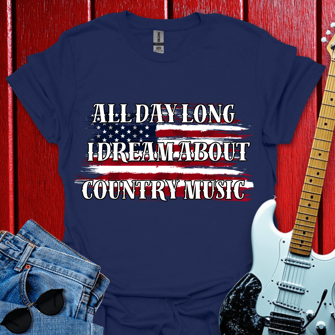 Country Music All Day T-shirt