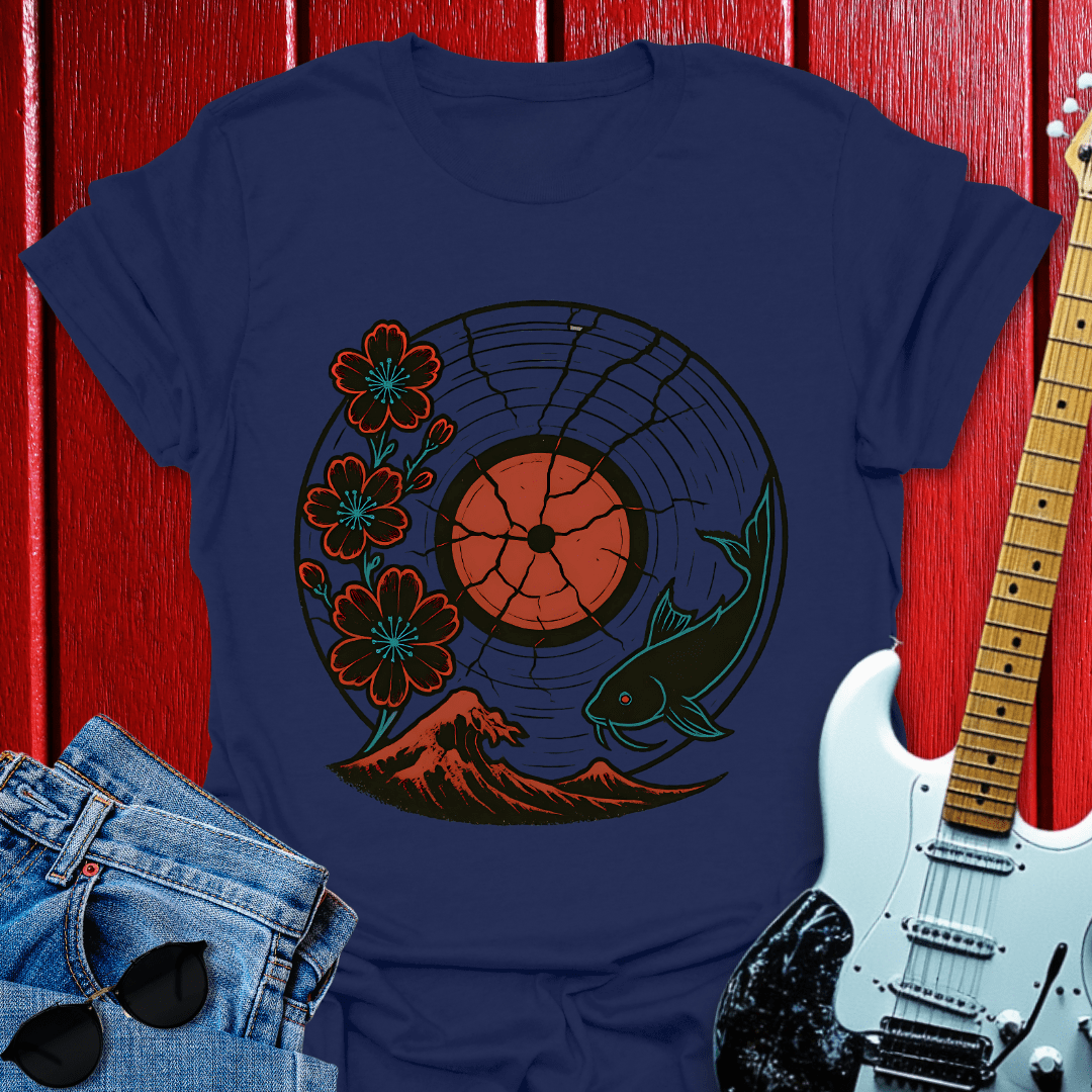 Distressed Koi T-shirt