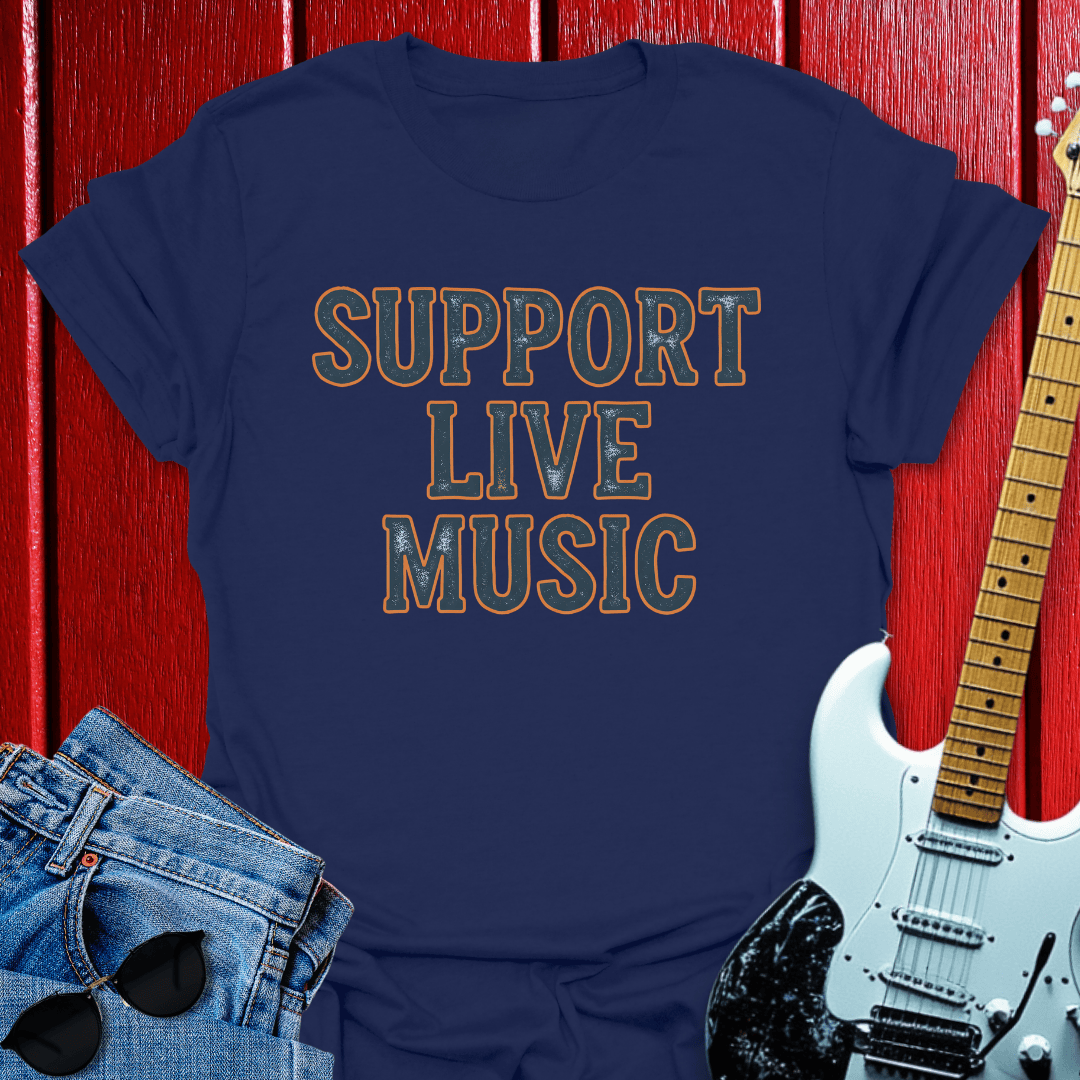 Distressed Support T-shirt