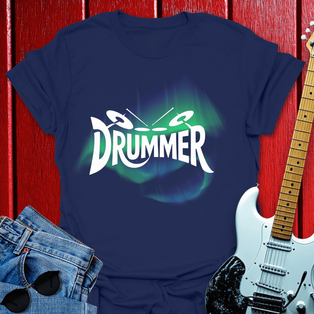 Font Drummer T-shirt