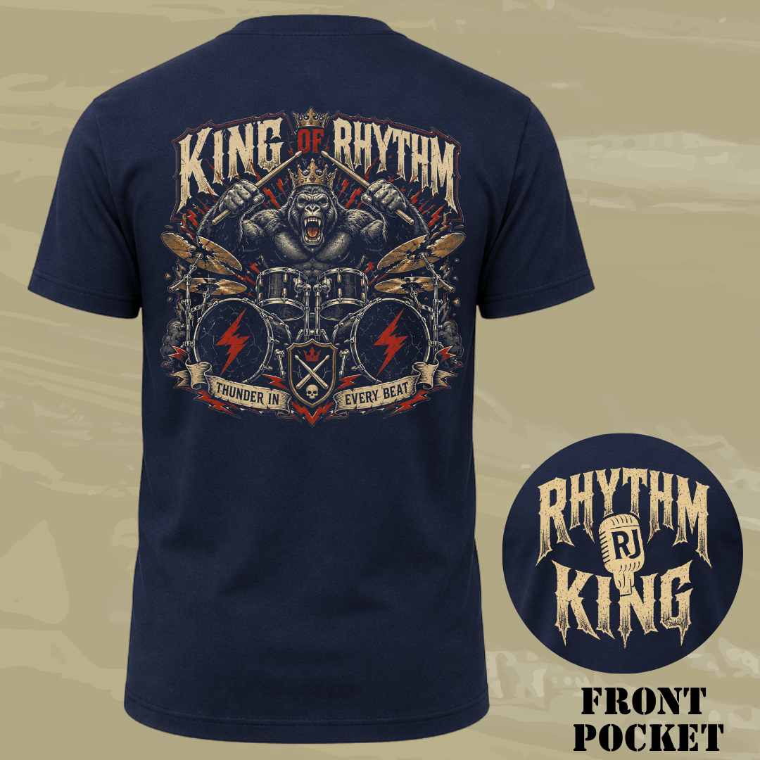 King Rhythm Back T-shirt