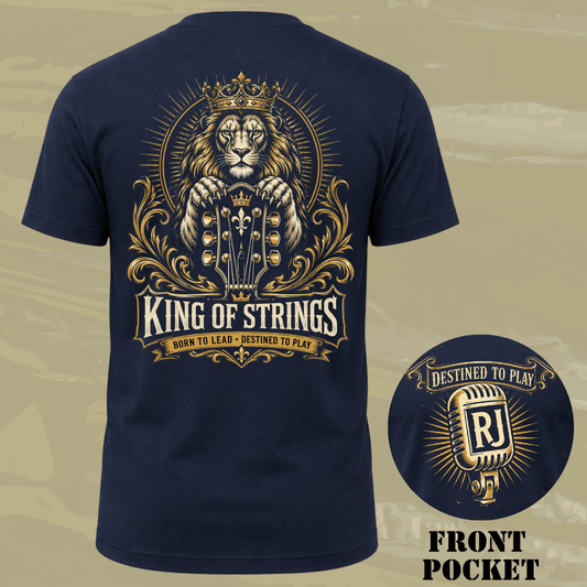 King Strings Back T-shirt