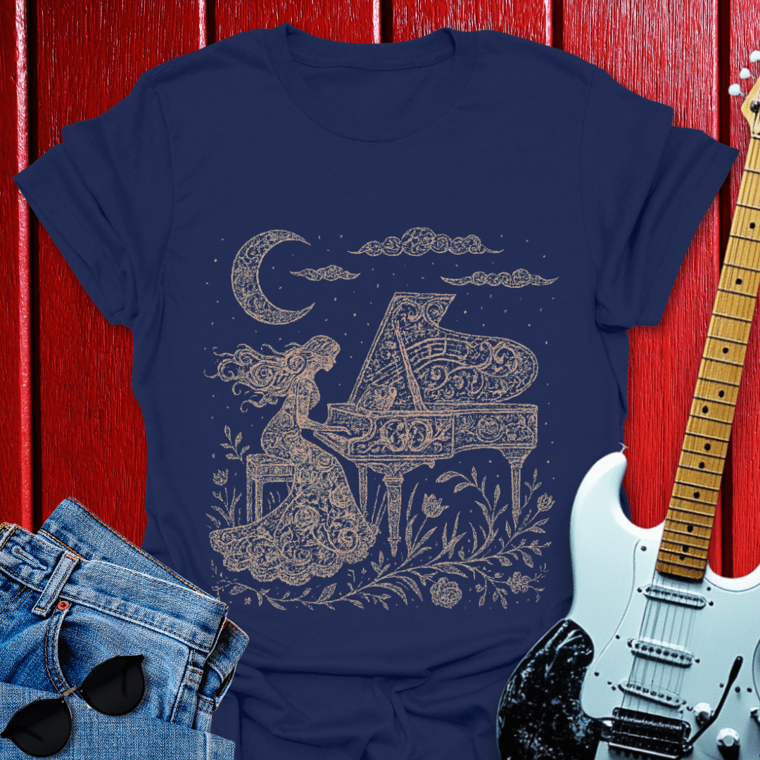 Moonlight Piano T-shirt