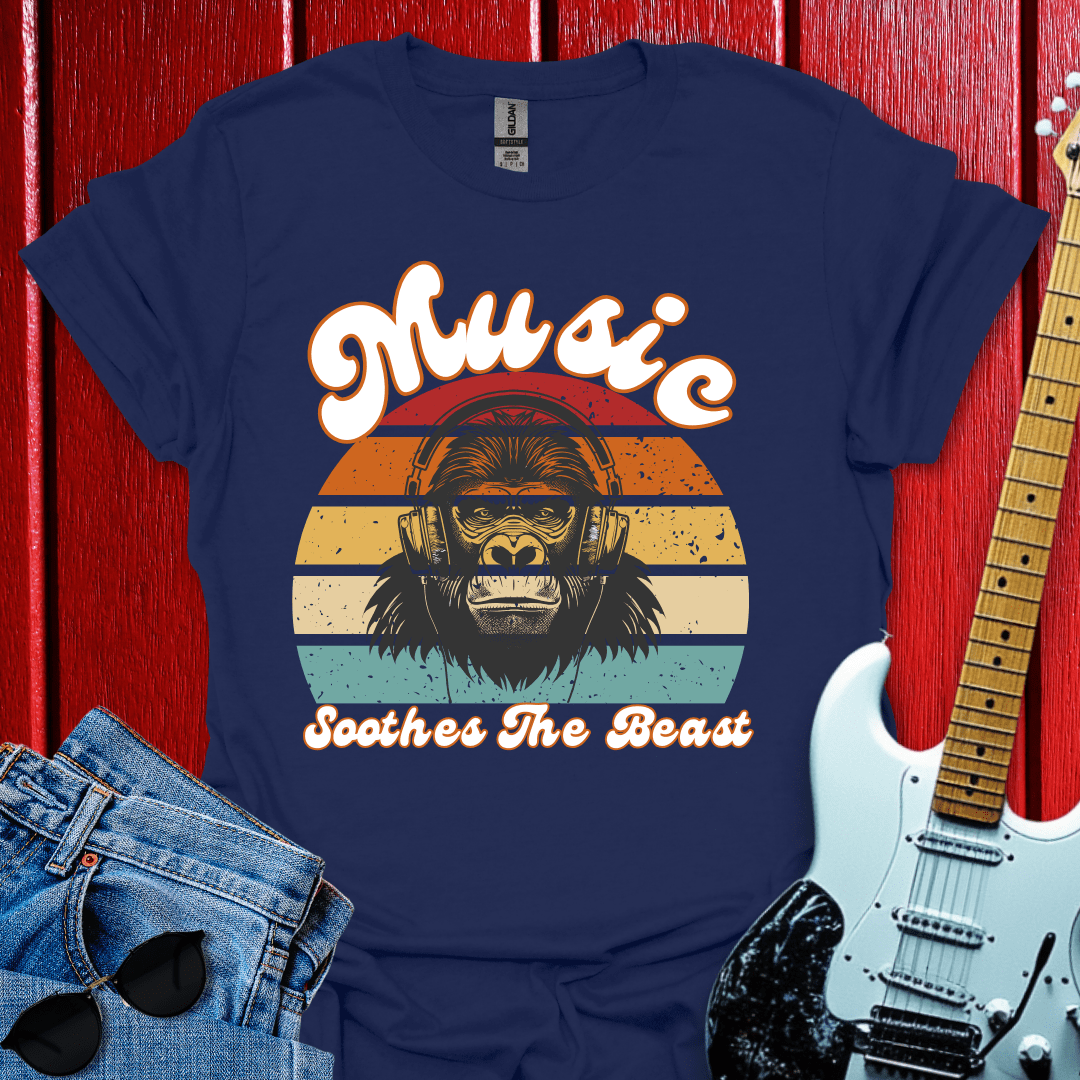 Music Soothes The Beast T-shirt