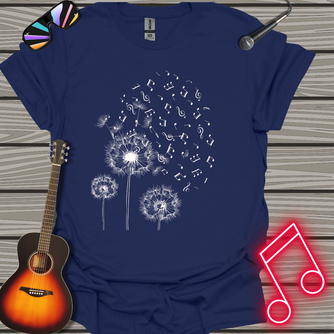 Musical Dandelions T-shirt