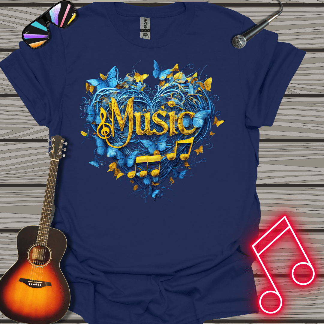 Musical Heart T-shirt